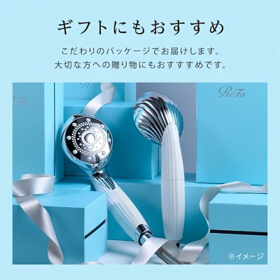 リファシャワーヘッドファインバブルピュアの特長